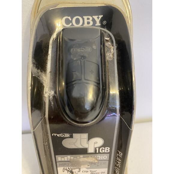Coby 1 GB MP3 Audio Player 500 Songs Clip 1G Sealed Vintage Y2K 2007 - Picture 3 of 7